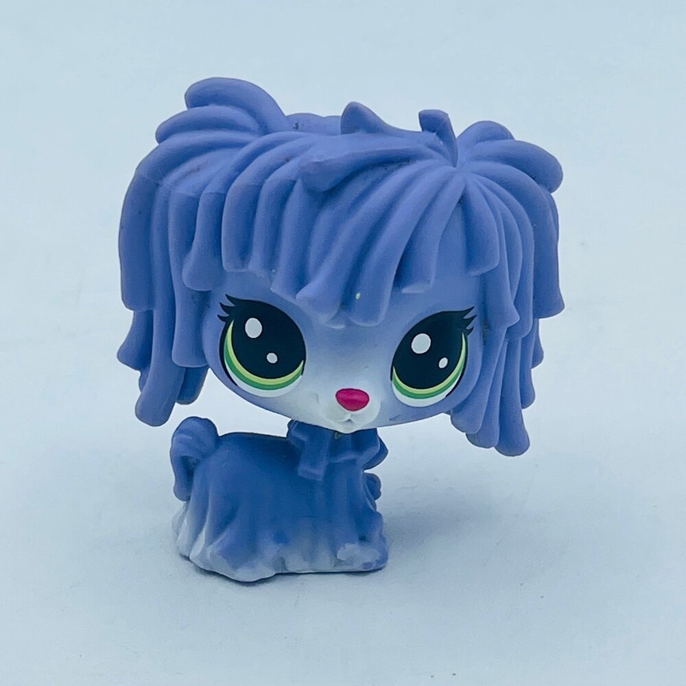 Maddy Mopton Littlest Pet Shop LPS Moptop Dog Toy Series 1 #1-121 Green eyes